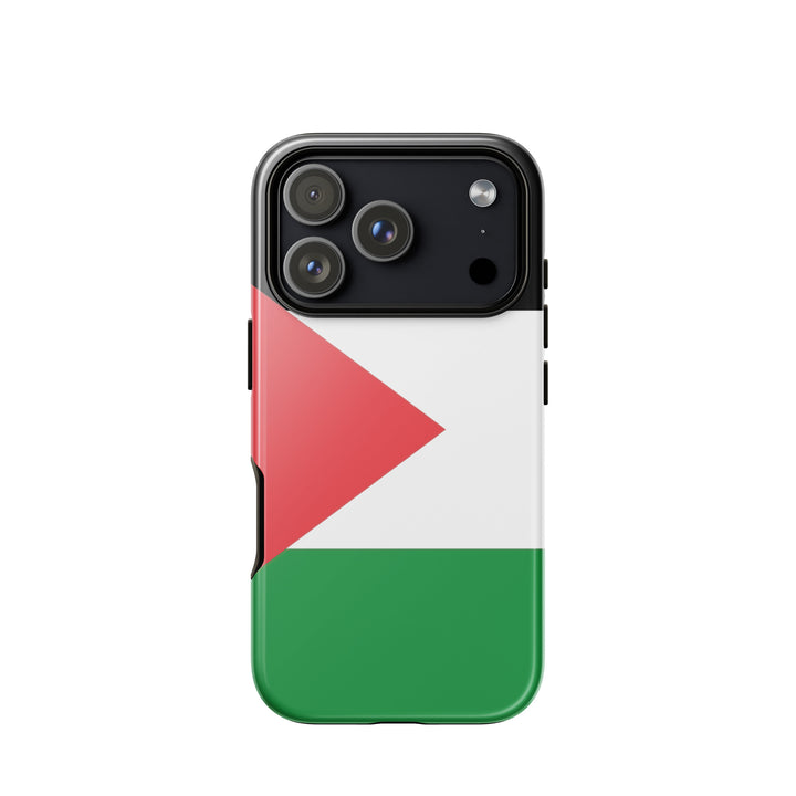 Tough Case for iPhone® - Palestine Flag, Glossy iPhone 17 Pro