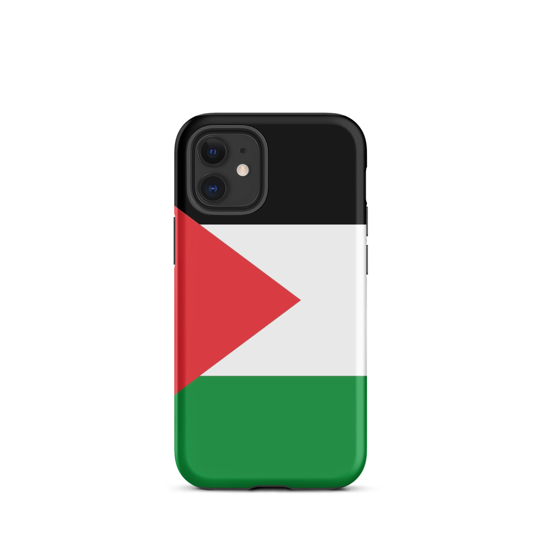 Tough Case for iPhone® - Palestine Flag, Matte iPhone 12 Mini