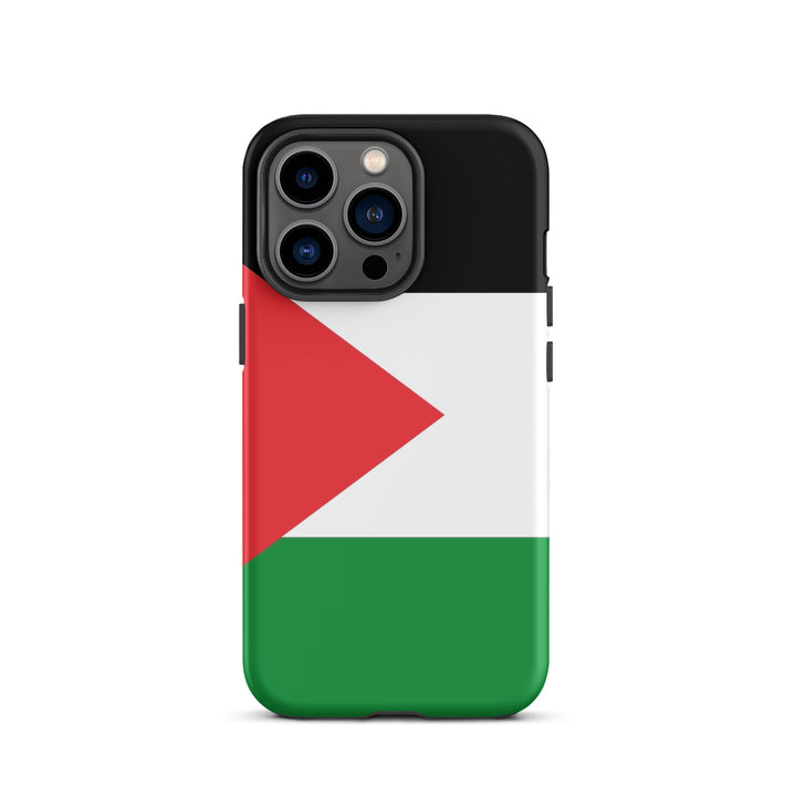 Tough Case for iPhone® - Palestine Flag, Matte iPhone 13 Pro