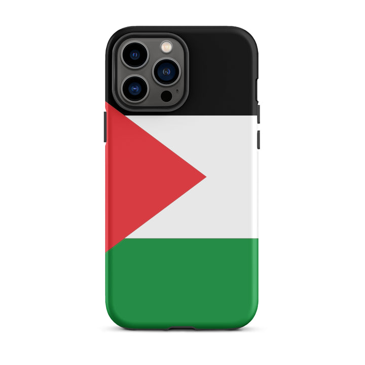 Tough Case for iPhone® - Palestine Flag, Matte iPhone 13 Pro Max