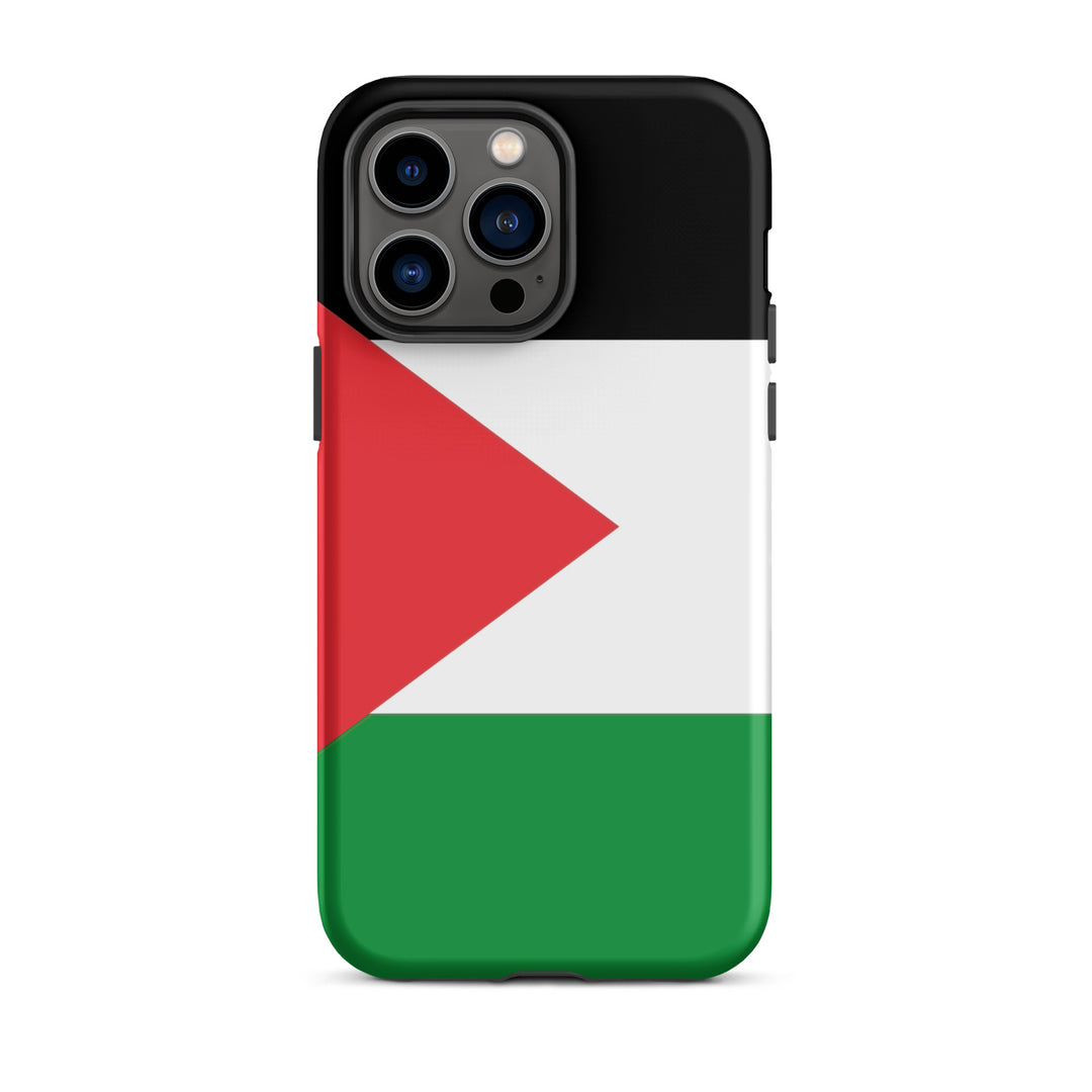 Tough Case for iPhone® - Palestine Flag, Matte iPhone 14 Pro Max
