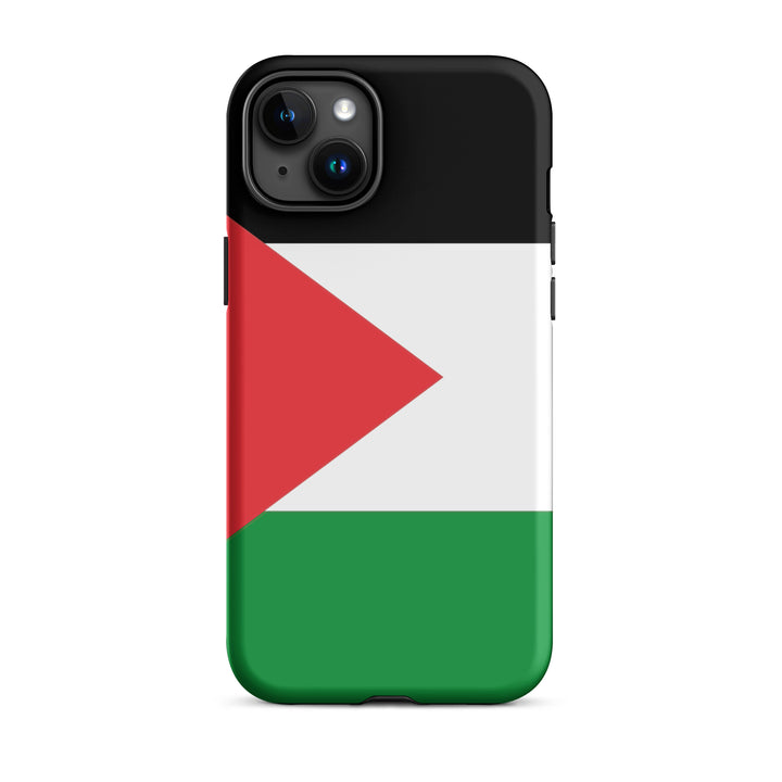 Tough Case for iPhone® - Palestine Flag, Matte iPhone 15 Plus