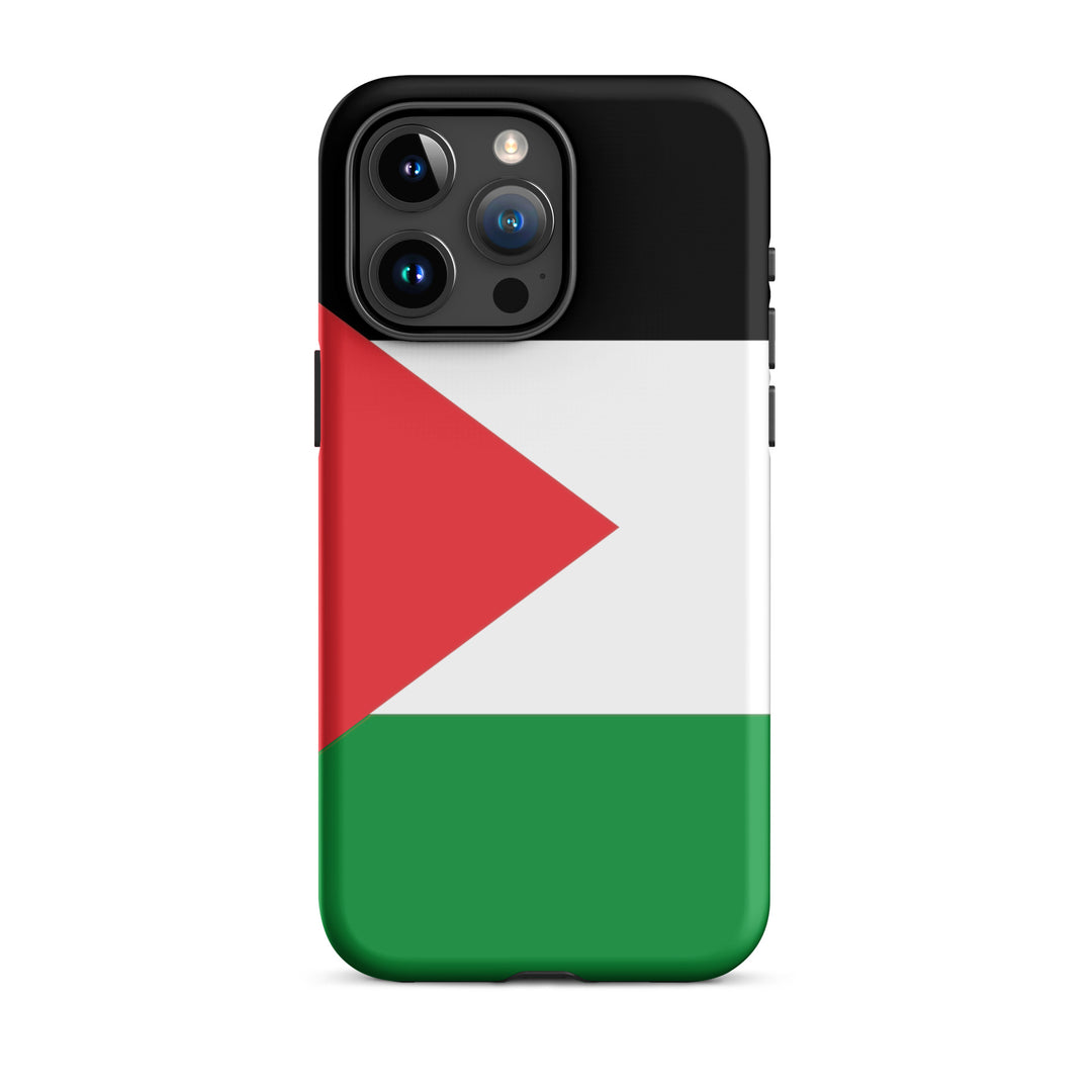 Tough Case for iPhone® - Palestine Flag, Matte iPhone 15 Pro Max