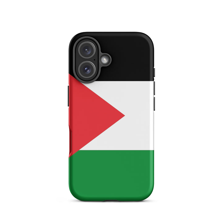 Tough Case for iPhone® - Palestine Flag, Matte iPhone 16