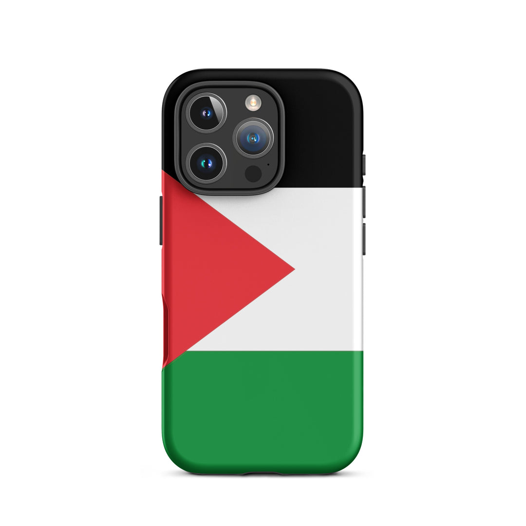Tough Case for iPhone® - Palestine Flag, Matte iPhone 16 Pro