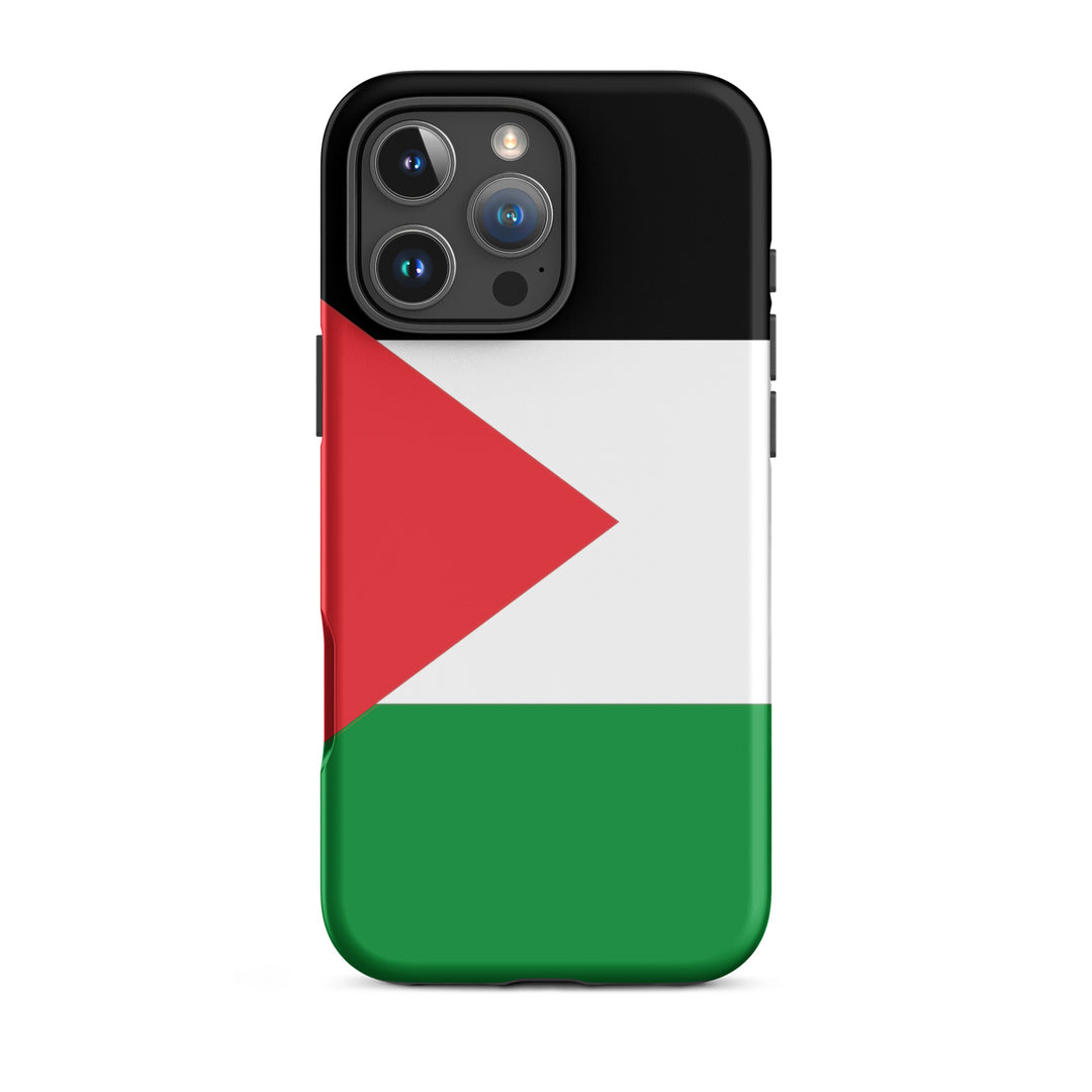 Tough Case for iPhone® - Palestine Flag, Matte iPhone 16 Pro Max