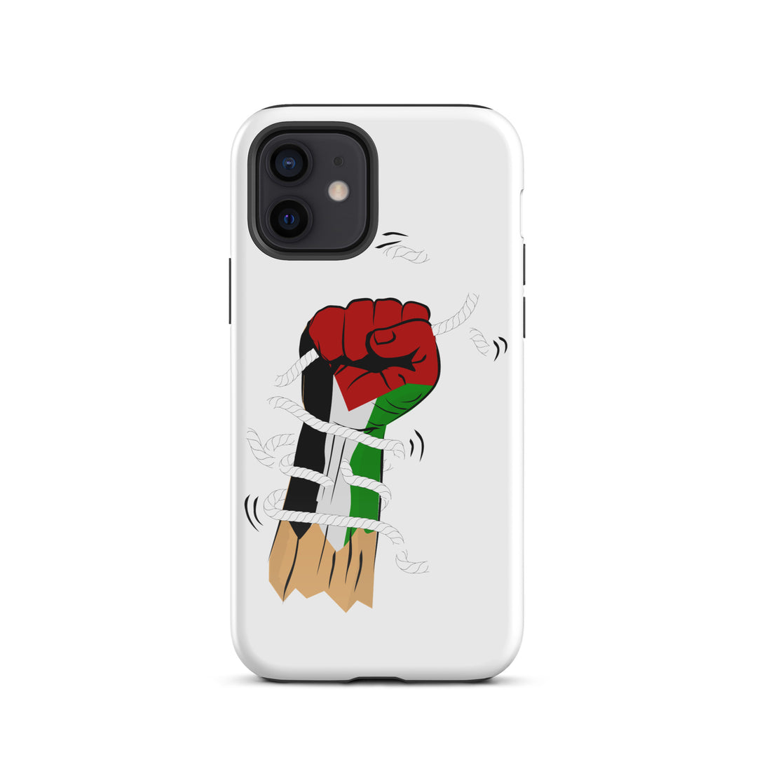 Tough Case for iPhone® - Palestine Hand, Glossy iPhone 12