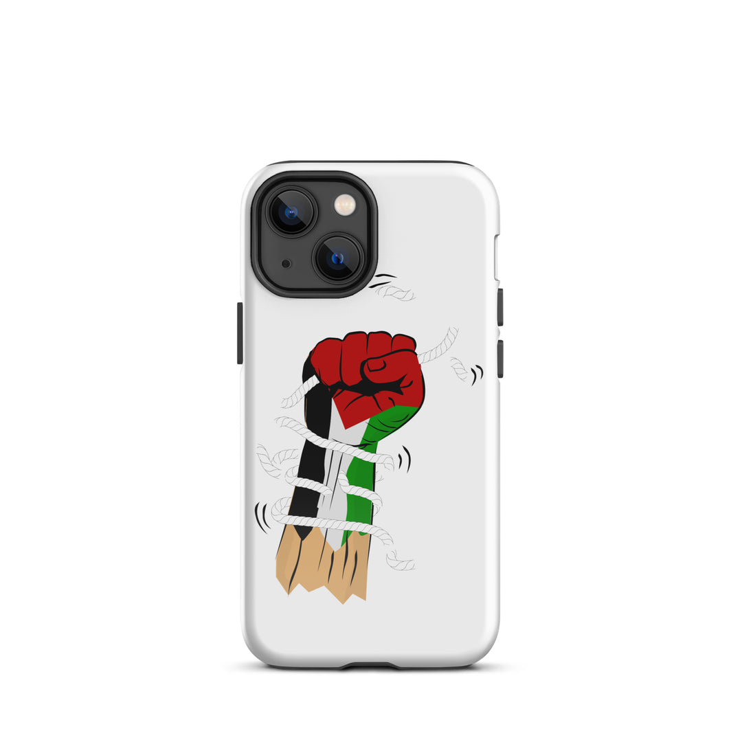 Tough Case for iPhone® - Palestine Hand, Glossy iPhone 13 Mini
