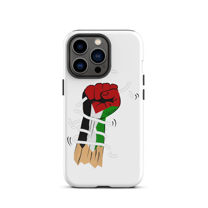 Tough Case for iPhone® - Palestine Hand, Glossy iPhone 13 Pro