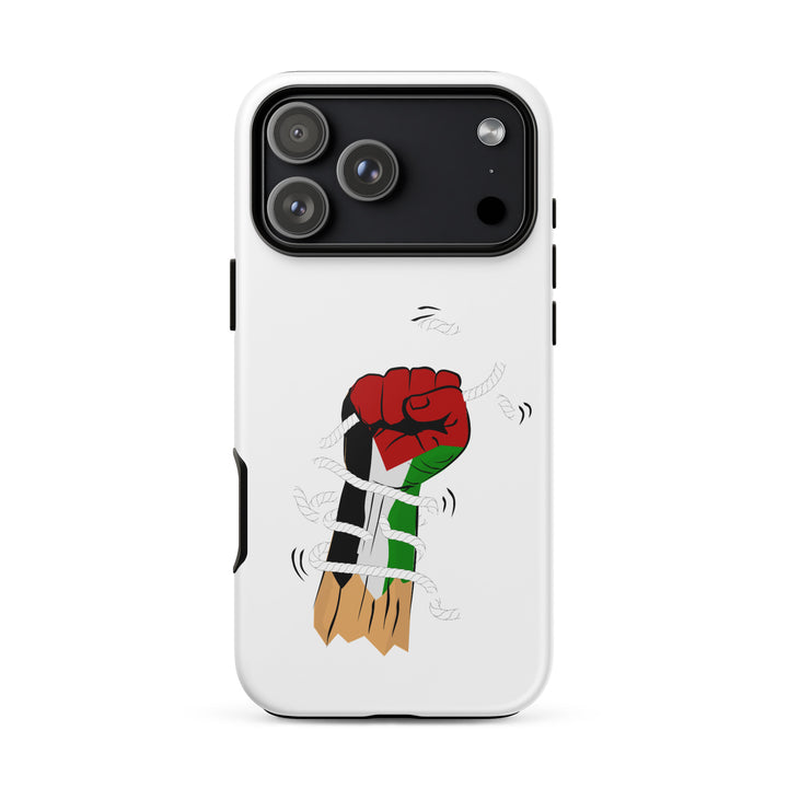 Tough Case for iPhone® | Palestine Hand – glossy iPhone 18 pro max, front view