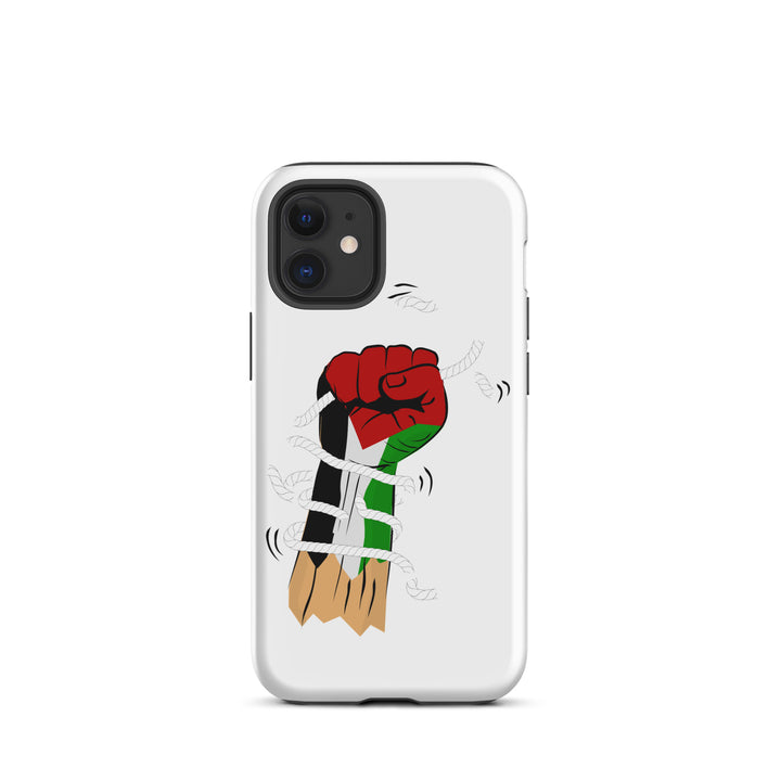 Tough Case for iPhone® - Palestine Hand, Matte iPhone 12 Mini