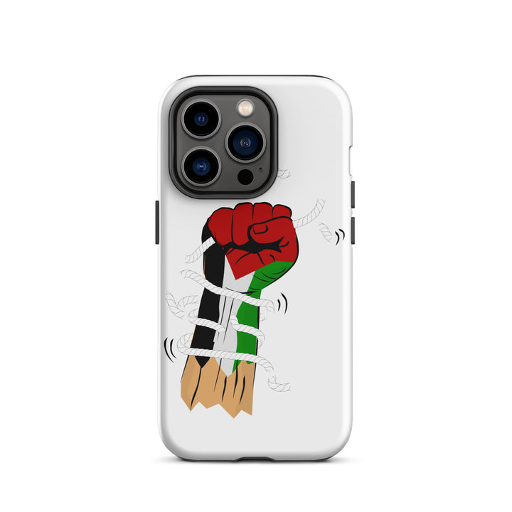 Tough Case for iPhone® - Palestine Hand, Matte iPhone 14 Pro