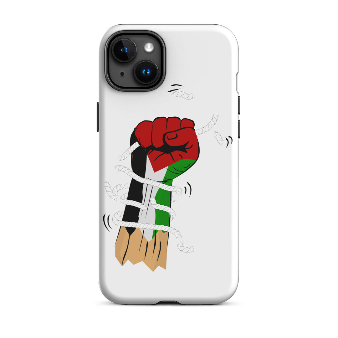 Tough Case for iPhone® - Palestine Hand, Matte iPhone 15 Plus