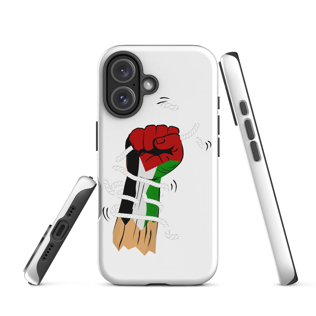Tough Case for iPhone® - Palestine Hand, Matte iPhone 16