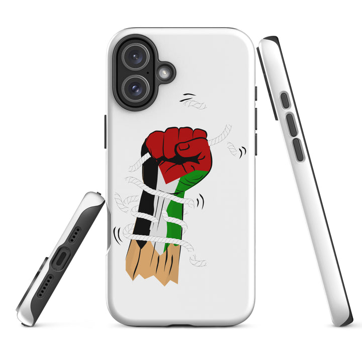 Tough Case for iPhone® - Palestine Hand, Matte iPhone 16 Plus