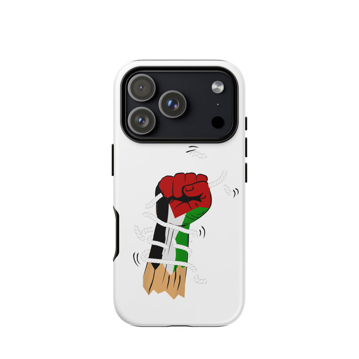 Tough Case for iPhone® - Palestine Hand, Matte iPhone 17 Pro