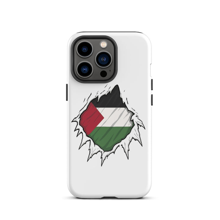 Tough Case for iPhone® - Palestine Hero, Glossy iPhone 13 Pro