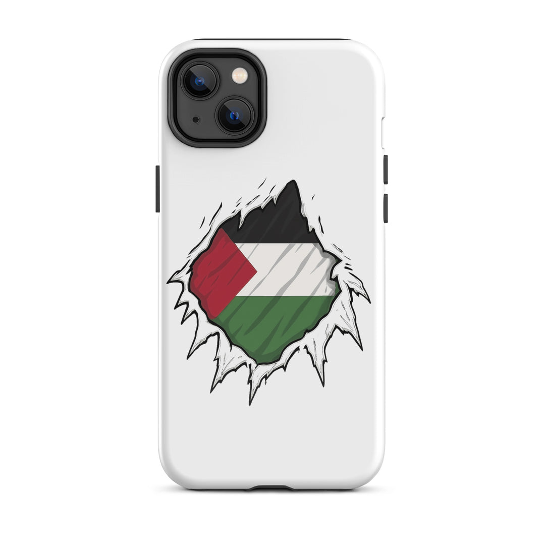 Tough Case for iPhone® - Palestine Hero, Glossy iPhone 14 Plus