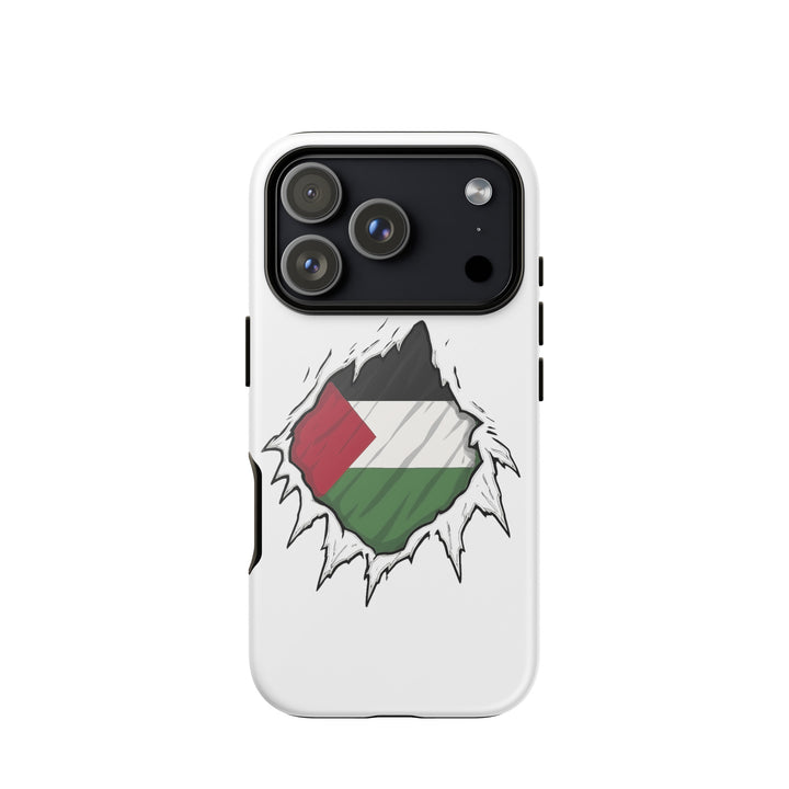 Tough Case for iPhone® - Palestine Hero, Glossy iPhone 17 Pro