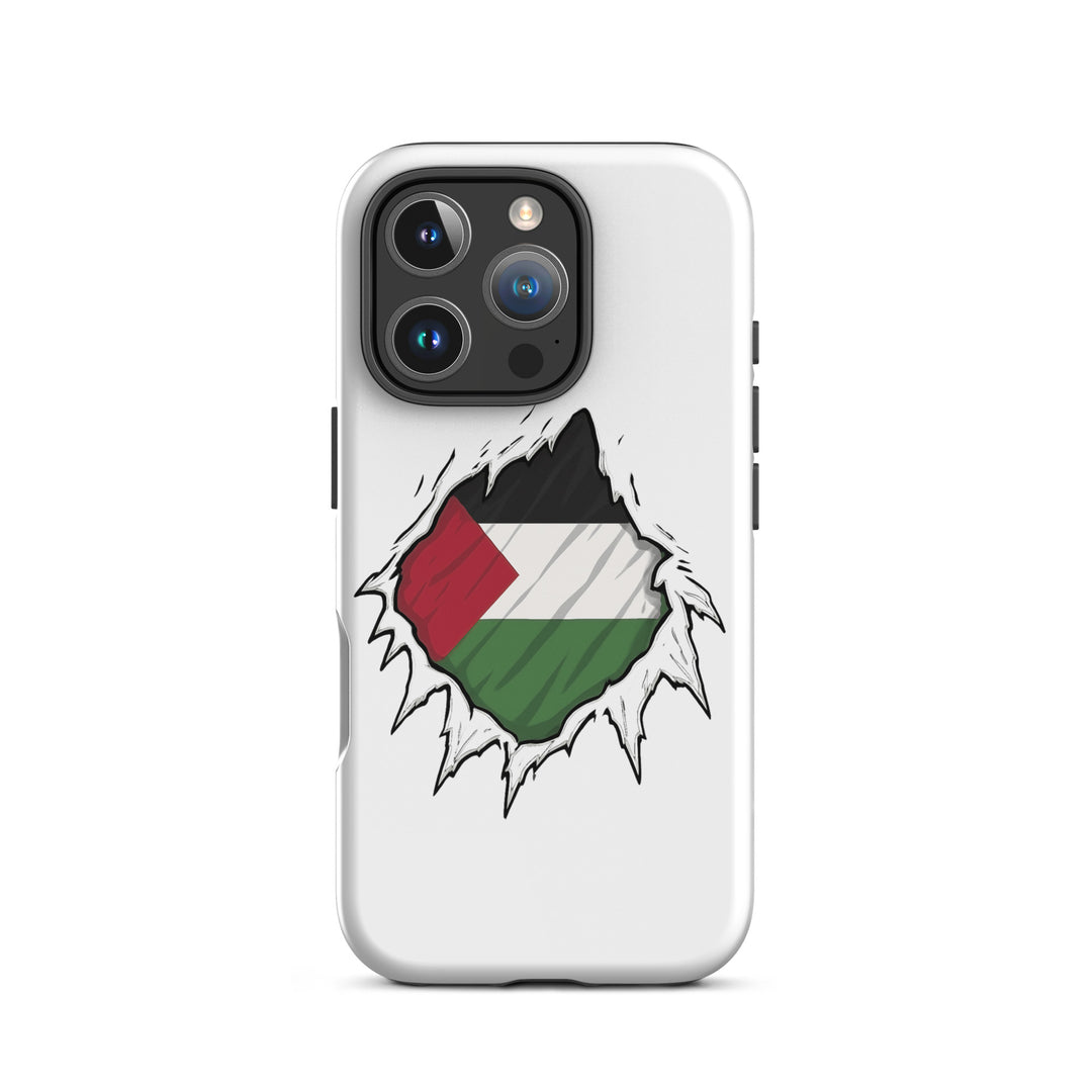 Tough Case for iPhone® - Palestine Hero, Matte iPhone 16 Pro