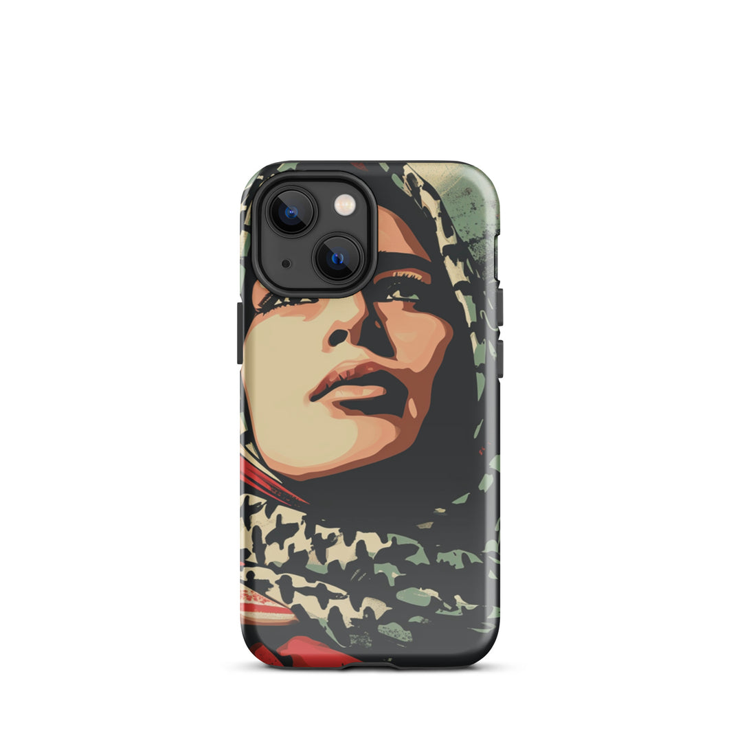 Tough Case for iPhone® - Palestine Hope, Glossy iPhone 13 Mini