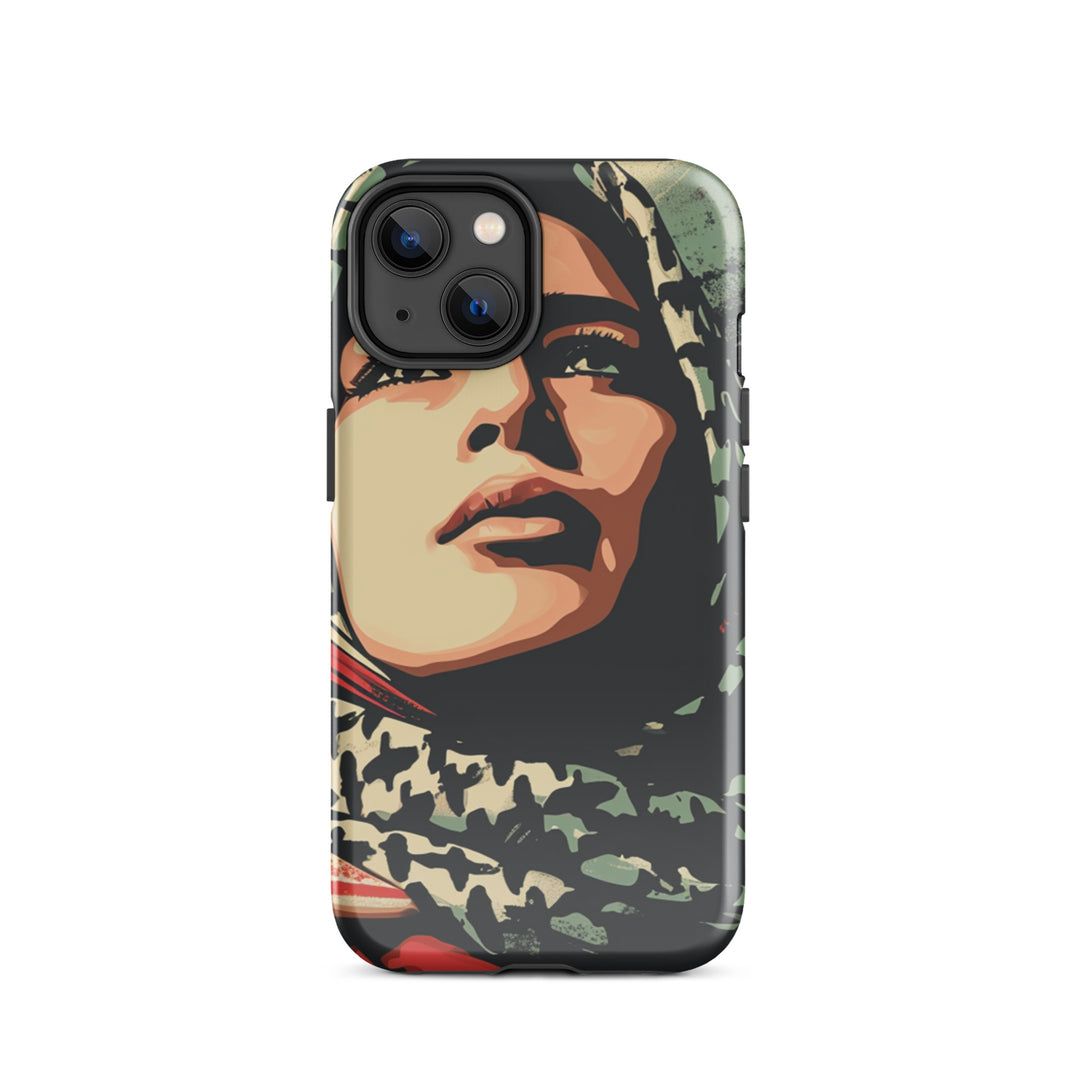 Tough Case for iPhone® - Palestine Hope, Glossy iPhone 14