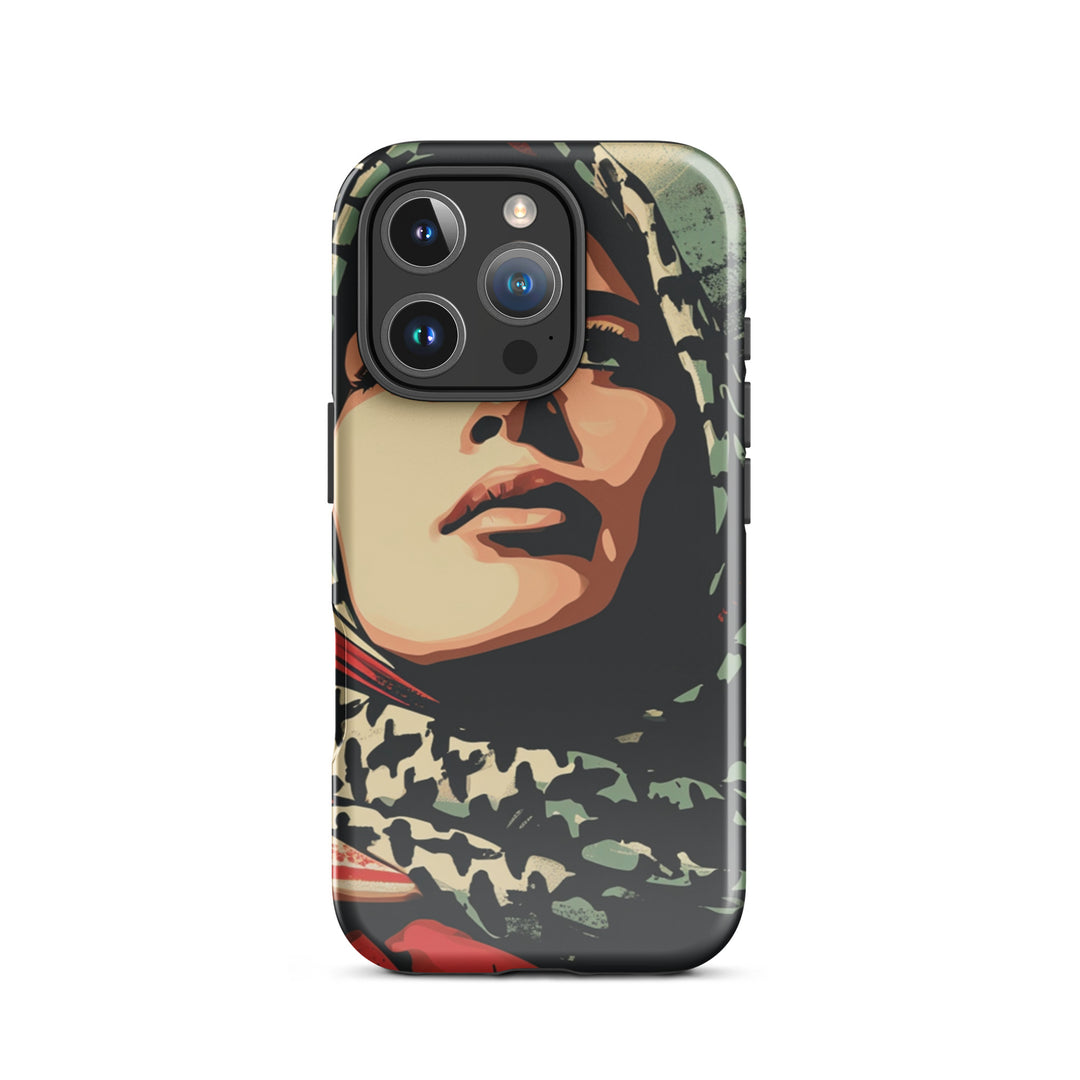 Tough Case for iPhone® - Palestine Hope, Glossy iPhone 16 Pro