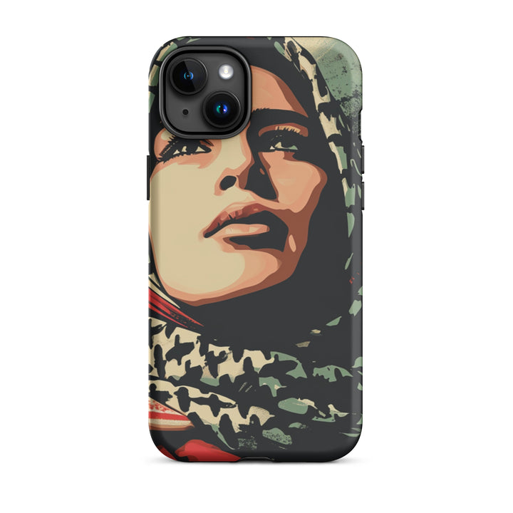 Tough Case for iPhone® - Palestine Hope, Matte iPhone 15 Plus