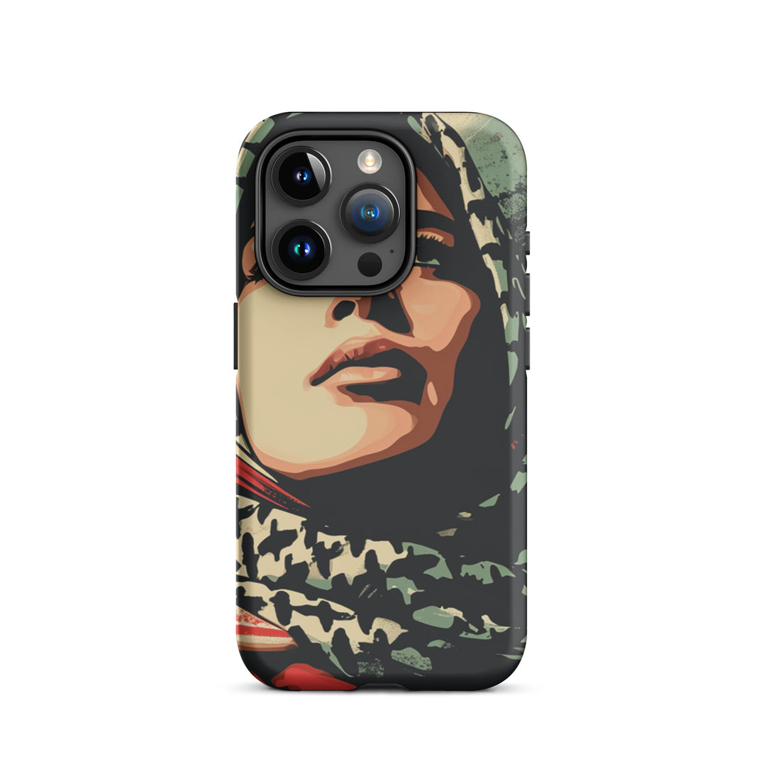 Tough Case for iPhone® - Palestine Hope, Matte iPhone 15 Pro