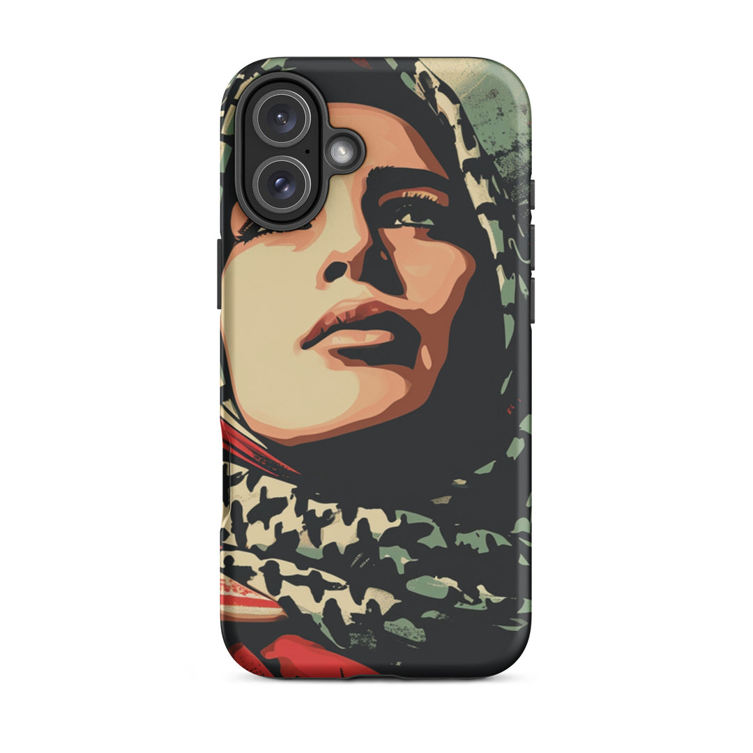 Tough Case for iPhone® - Palestine Hope, Matte iPhone 16 Plus