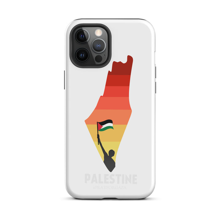 Tough Case for iPhone® - Palestine Map, Glossy iPhone 12 Pro Max