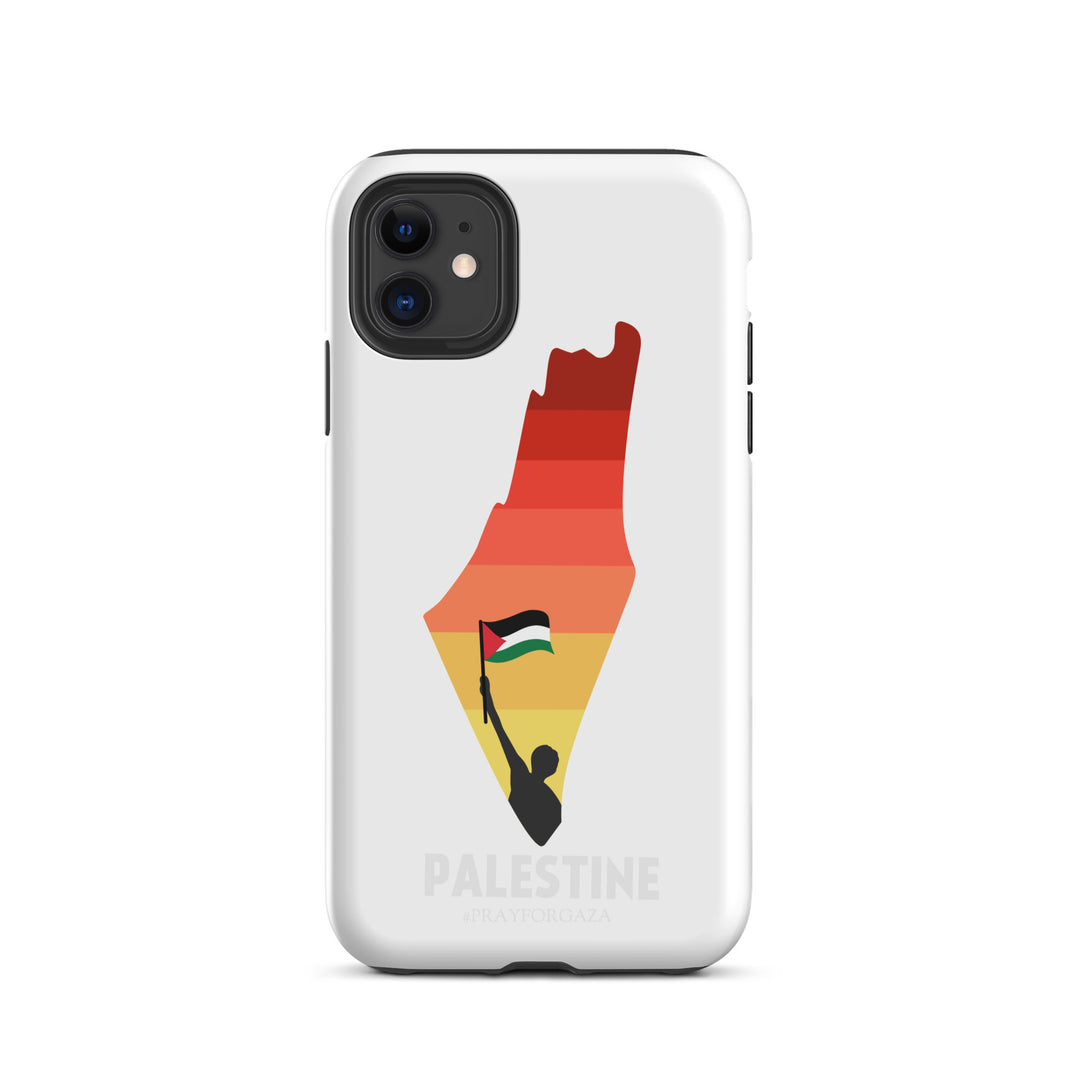 Tough Case for iPhone® - Palestine Map, Matte iPhone 11