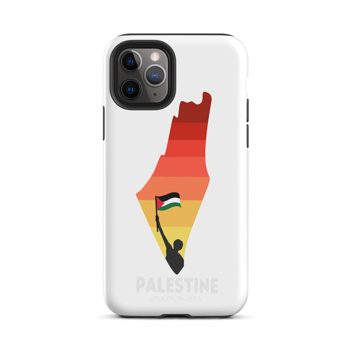 Tough Case for iPhone® - Palestine Map, Matte iPhone 11 Pro