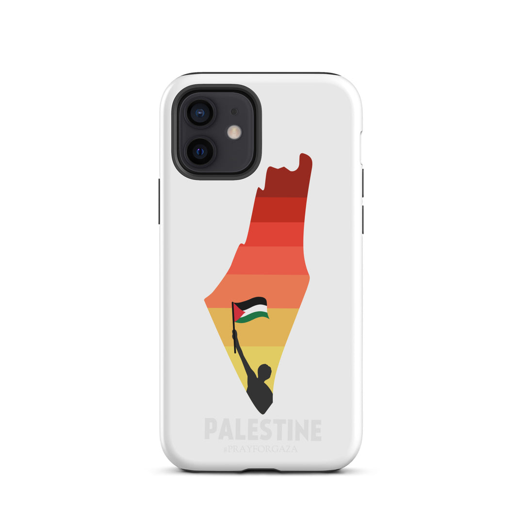 Tough Case for iPhone® - Palestine Map, Matte iPhone 12