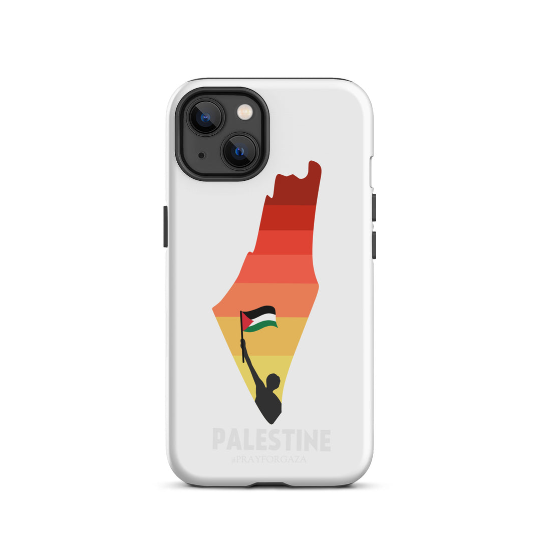 Tough Case for iPhone® - Palestine Map, Matte iPhone 13