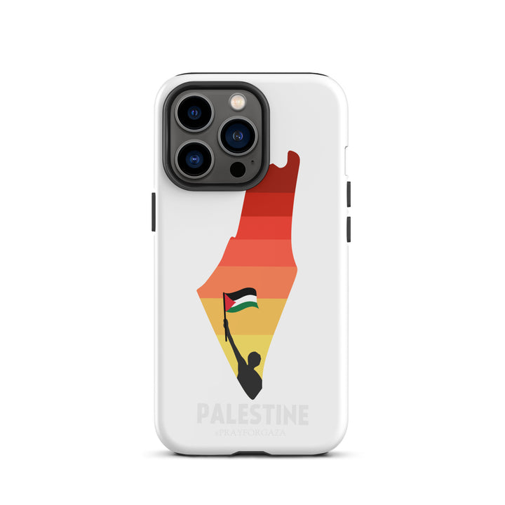 Tough Case for iPhone® - Palestine Map, Matte iPhone 13 Pro