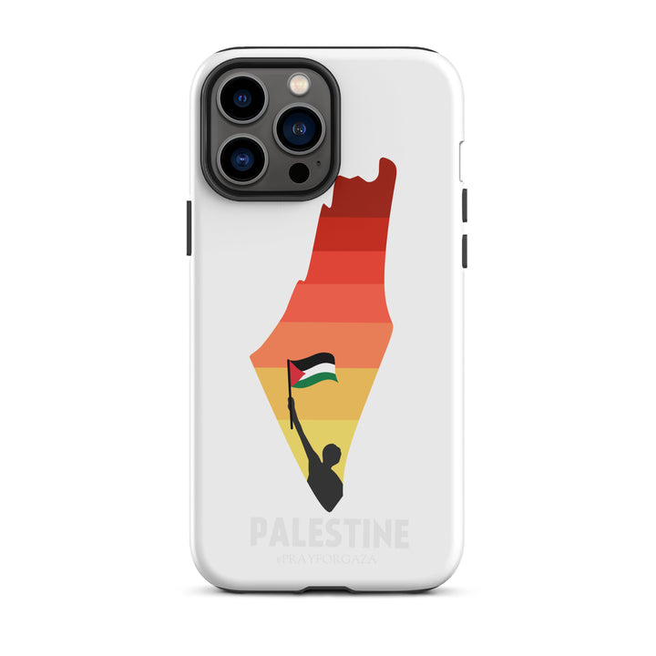Tough Case for iPhone® - Palestine Map, Matte iPhone 13 Pro Max