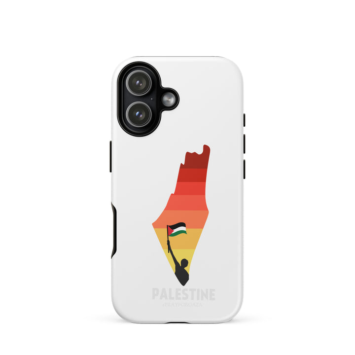 Tough Case for iPhone® - Palestine Map, Matte iPhone 17