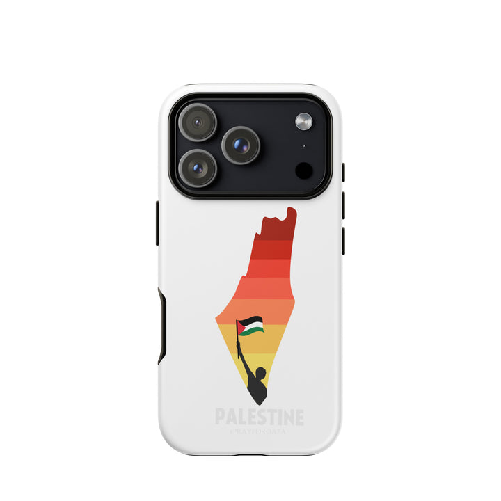 Tough Case for iPhone® - Palestine Map, Matte iPhone 17 Pro