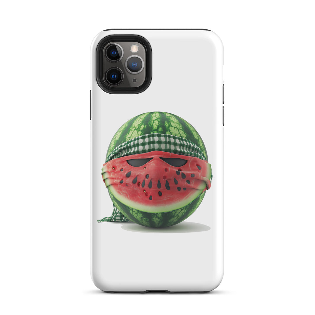 Tough Case for iPhone® - Palestine Watermelon Fighter, Glossy iPhone 11 Pro Max