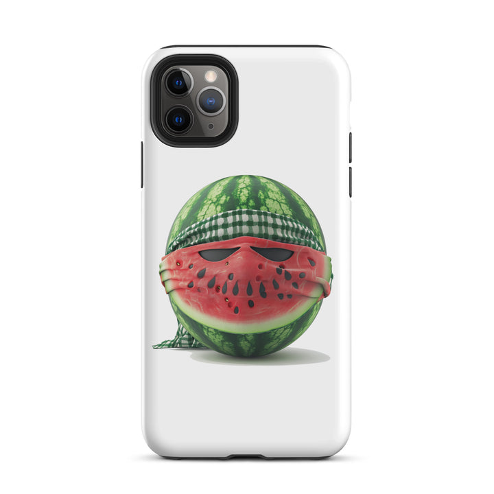 Tough Case for iPhone® - Palestine Watermelon Fighter, Matte iPhone 11 Pro Max