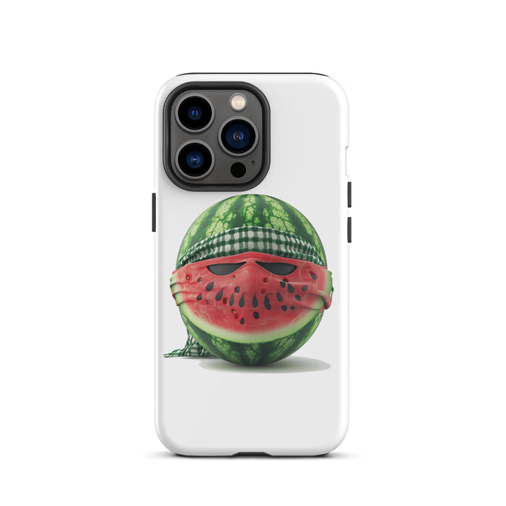 Tough Case for iPhone® - Palestine Watermelon Fighter, Matte iPhone 13 Pro