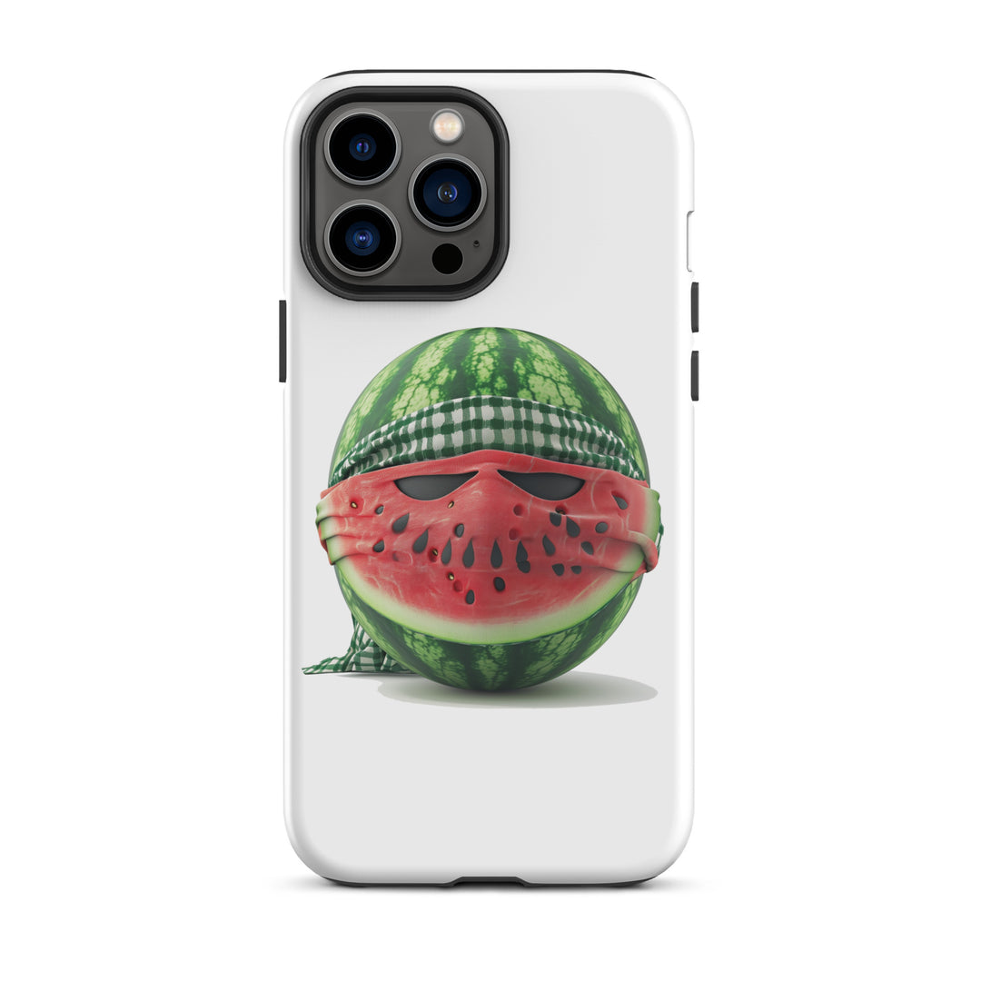Tough Case for iPhone® - Palestine Watermelon Fighter, Matte iPhone 13 Pro Max