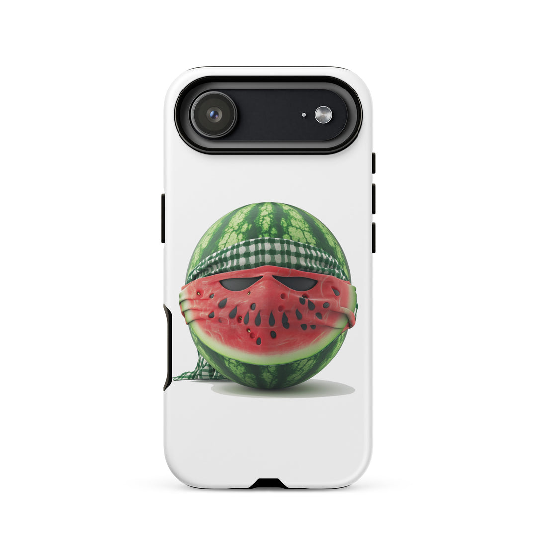 Tough Case for iPhone® - Palestine Watermelon Fighter, Matte iPhone 17 Air