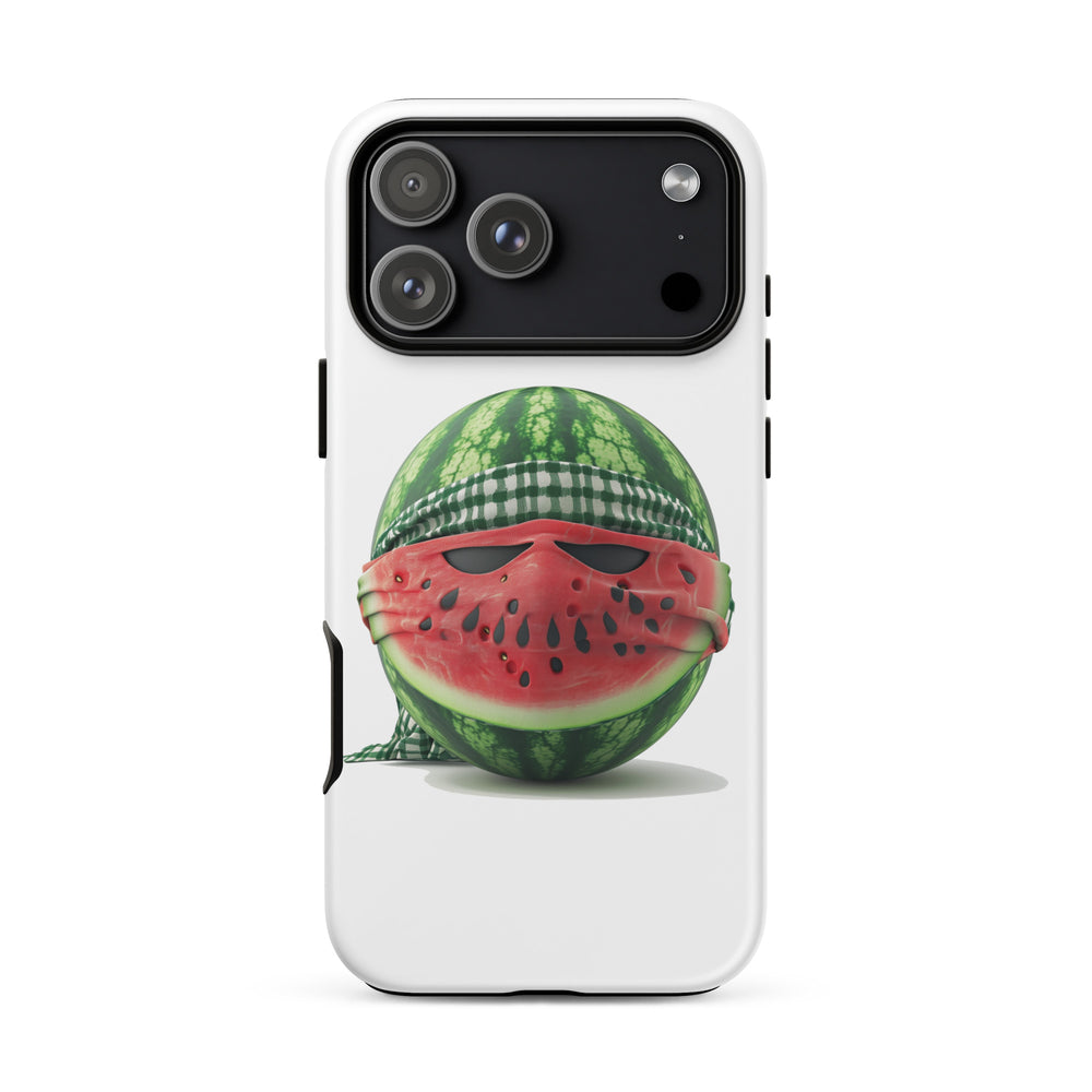 Tough Case for iPhone® - Palestine Watermelon Fighter, Matte iPhone 17 Pro Max