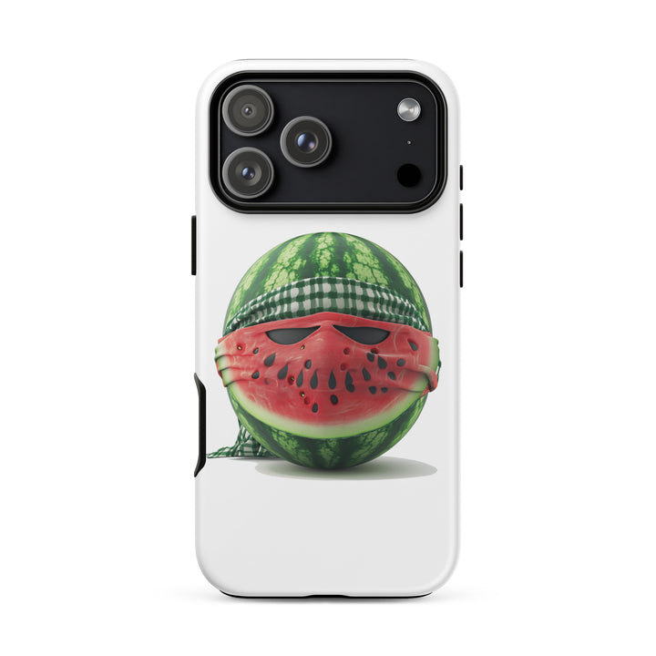 Tough Case for iPhone® - Palestine Watermelon Fighter, Matte iPhone 17 Pro Max