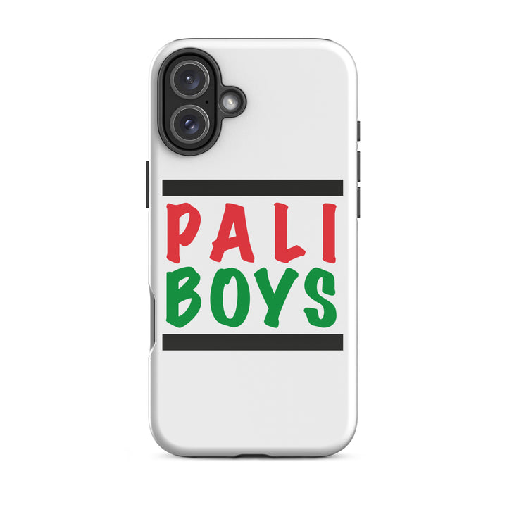 Tough Case for iPhone® - Palestinian Boys, Glossy iPhone 16 Plus