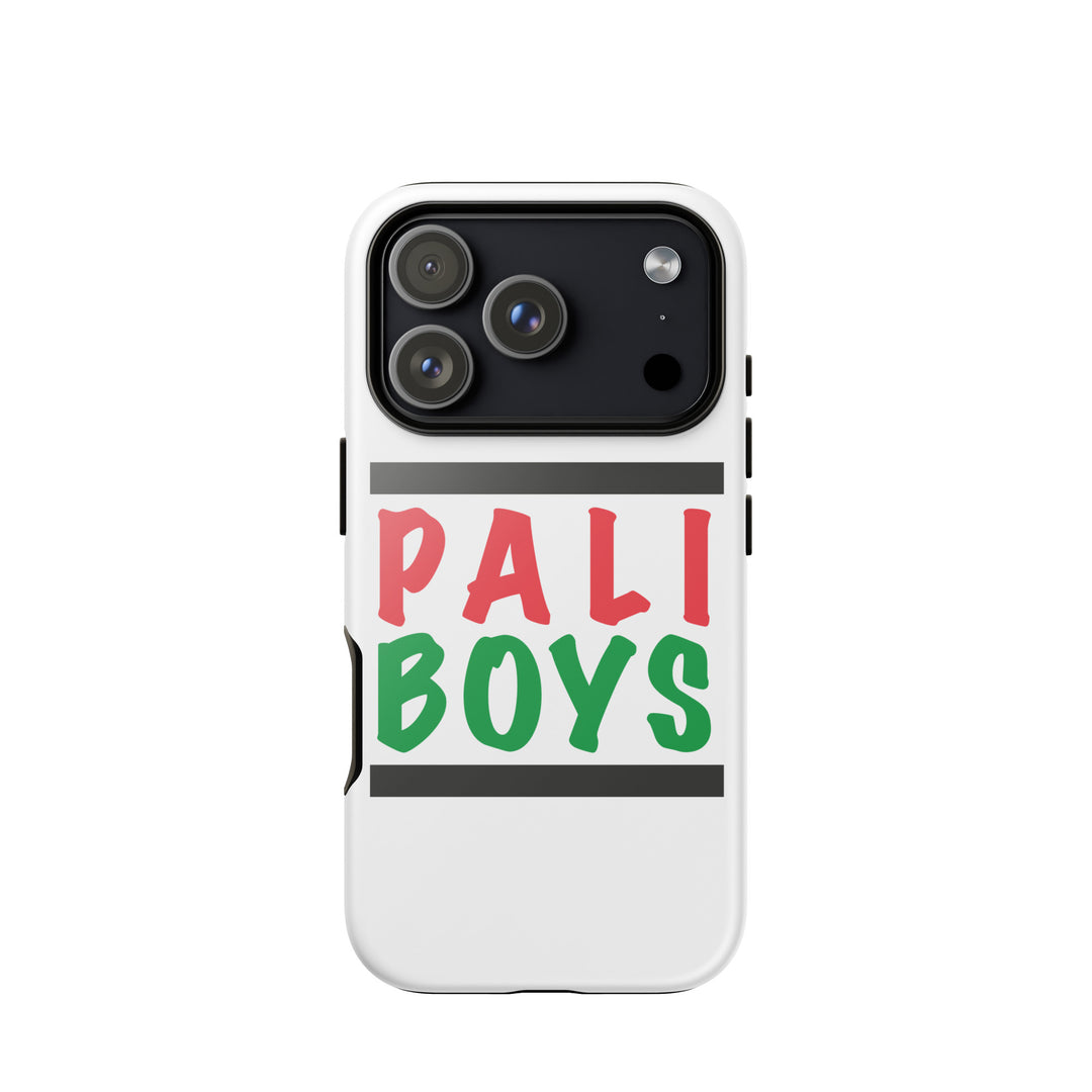Tough Case for iPhone® - Palestinian Boys, Glossy iPhone 17 Pro