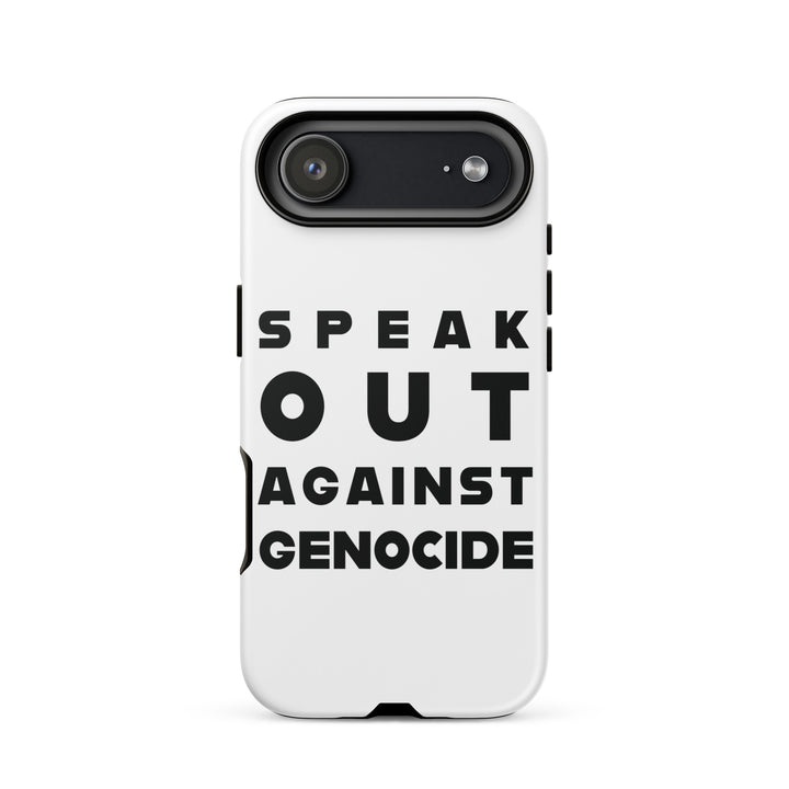 Tough Case for iPhone® - Speak out against genocide, Matte iPhone 17 Air