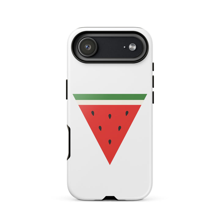 Tough Case for iPhone® - Triangle Watermelon, Glossy iPhone 17 Air